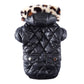 Winter Dog Coat with Fur Collar